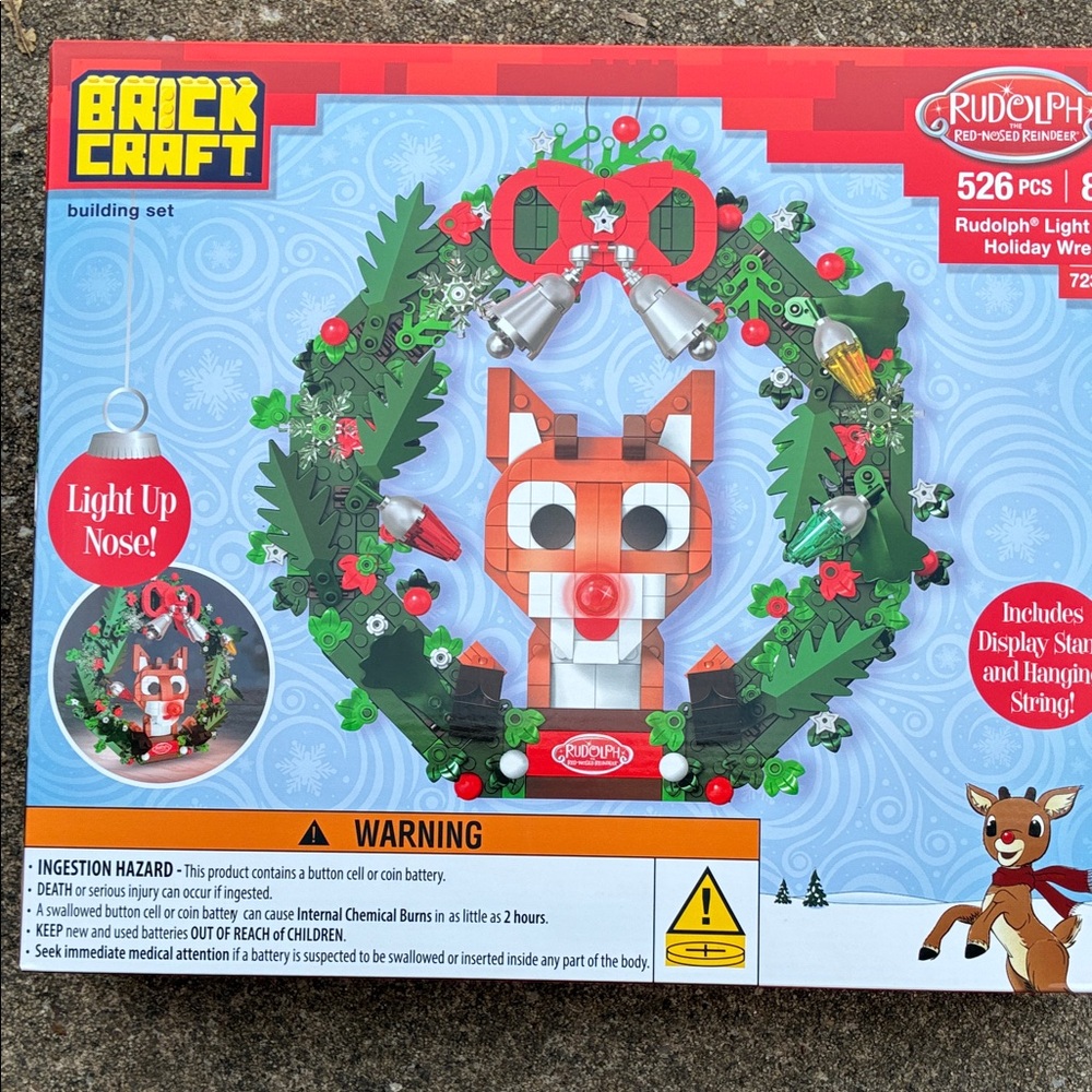 Brick Craft Rudolph Building Set
